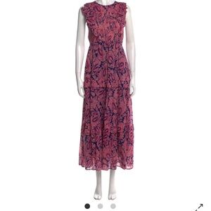Banjanan Floral Pink Maxi Dress